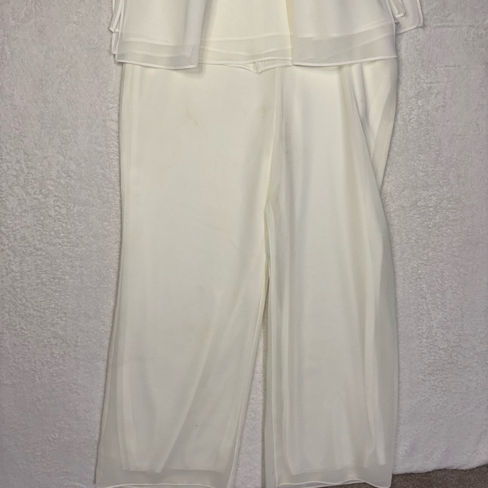 Nicolee Cream 3XL Polyester Top - Ivory Label Visible Mother of the bride/groom - Picture 13 of 16
